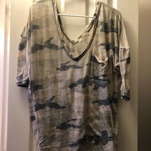 Express one eleven camo shirt